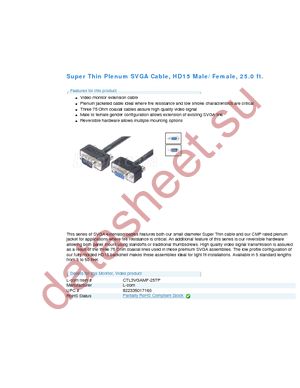 CTL3VGAMF-25TP datasheet  